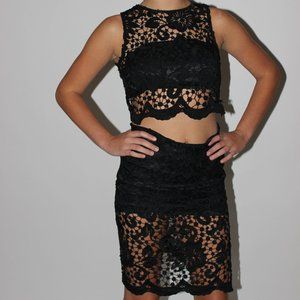 Black Lace Set